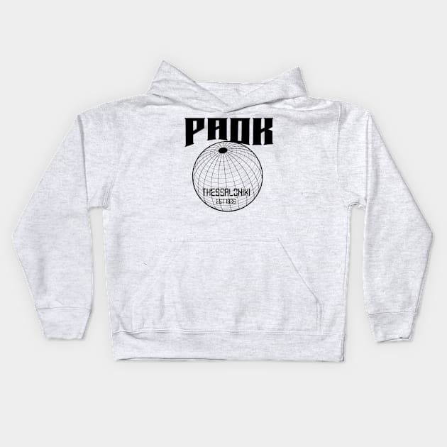 Paok Thessaloniki Since 1926 Gate 4 Paok Thessaloniki Since 1926 Gate 4 Kids Hoodie by KoumlisArt